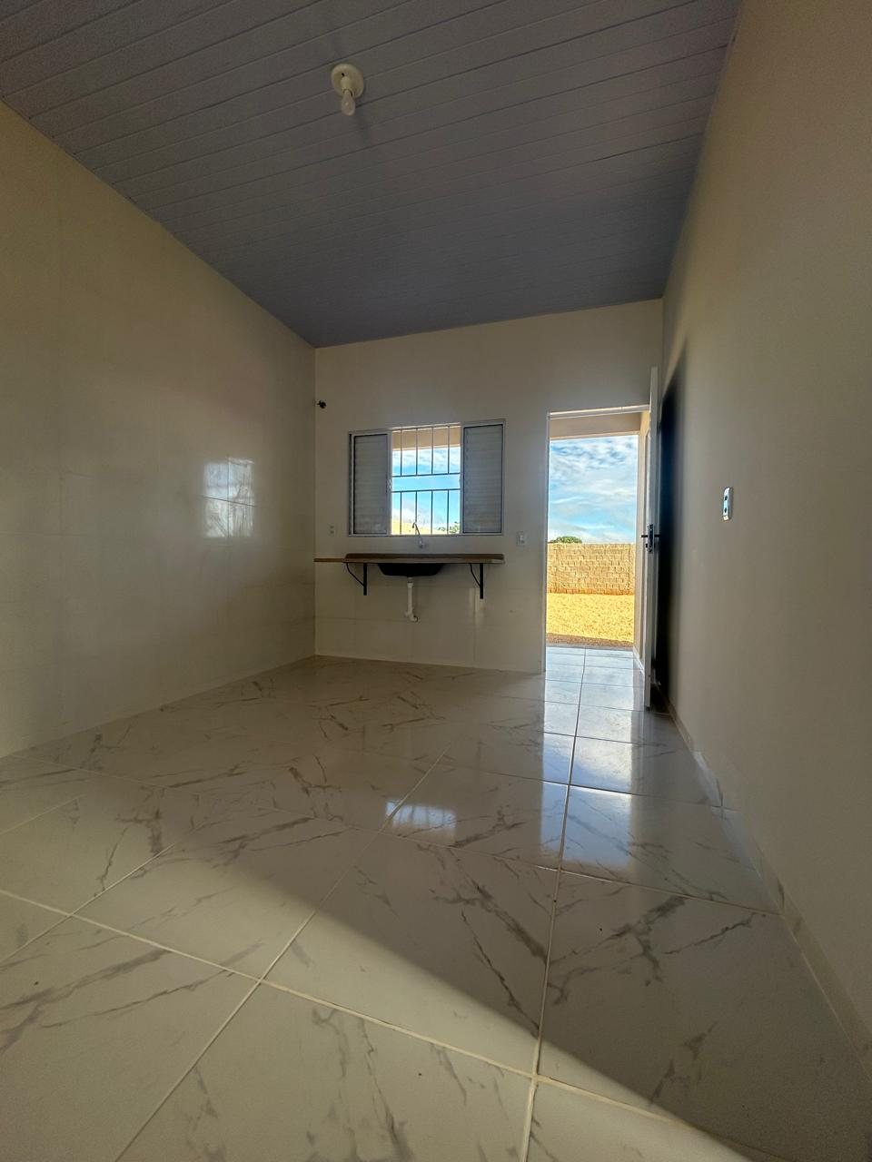 Interior de casa com acabamento